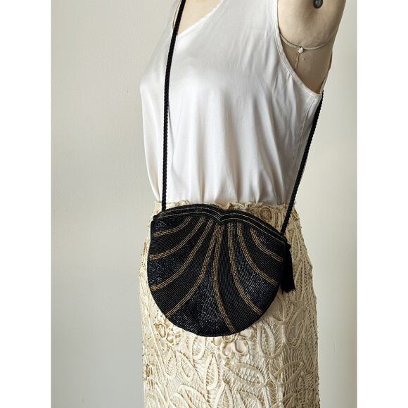 Vintage Art Deco Beaded Purse - Picture 2 of 3